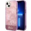 Guess GUHCP14SHGJGHP iPhone 14 / 15 / 136.1" różowy/pink hardcase Jungle Collection