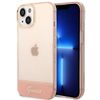 Guess GUHCP14MHGCOP iPhone 14 Plus / 15 Plus 6.7" różowy/pink hardcase Translucent