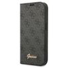 Guess GUBKP14SHG4SHK iPhone 14 / 15 / 136.1" czarny/black book 4G Vintage Gold Logo