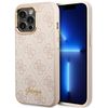 Guess GUHCP14XHG4SHP iPhone 14 Pro Max6,7" różowy/pink hard case 4G Vintage Gold Logo
