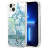 Guess GUHCP14MLFLSN iPhone 14 Plus / 15 Plus 6.7" zielony/green hardcase Flower Liquid Glitter