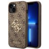 Guess GUHCP14M4GMGBR iPhone 14 Plus/ 15 Plus 6.7" brązowy/brown hardcase 4G Big Metal Logo