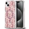 Guess GUHMP15MHGCUSTGP iPhone 15 Plus / 14 Plus 6.7" różowy/pink hardcase IML GCube MagSafe