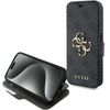 Guess GUBKP15L4GMGGR iPhone 15 Pro 6.1"szary/grey book 4G Metal Logo