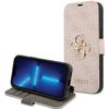 Guess GUBKP15S4GMGPI iPhone 15 / 14 / 136.1" różowy/pink book 4G Metal Logo
