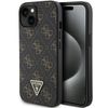 Guess GUHCP15SPG4GPK iPhone 15 / 14 / 136.1" czarny/black hardcase 4G Triangle Metal Logo