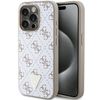 Guess GUHCP15XPG4GPH iPhone 15 Pro Max6.7" biały/white hardcase 4G Triangle Metal Logo