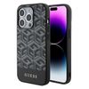 Guess GUHMP15XHGCFSEK iPhone 15 Pro Max 6.7" czarny/black hardcase GCube Stripes MagSafe