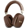 Guess słuchawki nauszne BluetoothGUBHK1GCTCSW brązowy/brown Gcube Metallic Script Logo
