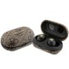 Guess słuchawki Bluetooth GUTWSP4EGW TWS + stacja dokująca ENC brązowy/brown 4G Metal