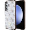 Guess GUHCS24SPG4GPH S24 S921biały/white hardcase 4G Triangle