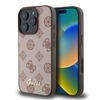 Guess GUHMP16LPGPYSW iPhone 16 Pro 6.3" brązowy/brown hardcase Peony Script MagSafe