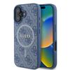 Guess GUHMP16SG4GFRB iPhone 16 niebieski/blue hardcase 4G Ring Classic Logo MagSafe