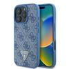 Guess GUHCP16XP4TDPB iPhone 16 Pro Max6.9" niebieski/blue hardcase Leather 4G Triangle Strass