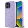 Guess GUHMP16XPSAPSMEU iPhone 16 Pro Max6.9" fioletowy/purple hardcase Saffiano Peony Classic Logo MagSafe