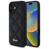 Guess GUHCP16MPSQSQSK iPhone 16 Plus 6.7" czarny/black hardcase Quilted Metal Logo