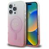 Guess GUHMP16LHGRCELP iPhone 16 Pro różowy/pink hardcase IML Glitter Gradient MagSafe