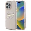 Guess GUHCP16XHCHGSPP iPhone 16 Pro Max 6.9" różowy/pink hardcase IML Heart