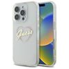 Guess GUHCP16XHCHGSPT iPhone 16 Pro Max 6.9" przeźroczysty/transparent hardcase IML Heart
