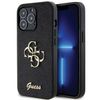 Guess GUHCP13LHG4SGK iPhone 13 Pro / 13 6.1" czarny/black hardcase Glitter Script Big 4G