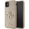 Guess GUHCN61HG4SGD iPhone 11 / Xr 6.1" złoty/gold hardcase Glitter Script Big 4G