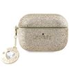 Guess GUAP2PGEHCDD AirPods Pro 2 (2022/2023) cover złoty/gold Fixed Glitter Heart Diamond Charm