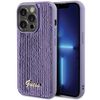 Guess GUHCP15LPSFDGSU iPhone 15 Pro 6.1" fioletowy/purple hardcase Sequin Script Metal