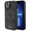 Guess GUHCP15SP4EPMK iPhone 15 / 14 / 13 6.1" czarny/black hardcase Leather 4G Stamped