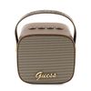 Guess głośnik Bluetooth GUWSB2P4SMWSpeaker mini brązowy/bown 4G Leather Script Logo with Strap