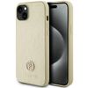 Guess GUHCP15MPS4DGPD iPhone 15 Plus / 14 Plus 6.7" złoty/gold hardcase Strass Metal Logo