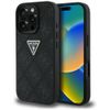 Etui Guess Hot Stamp 4G Pattern Triangle Metal Logo do iPhone 16 Pro Max czarny