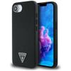 Etui Guess Grained Triangle MagSafe do   iPhone 16e / 17e czarny