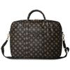 Torba Guess 4G Peony Front Pocket Zipper Triangle Logo 16" czarny