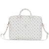 Torba Guess 4G Peony Front Pocket Zipper Triangle Logo 16" biały