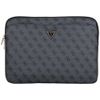 Torba Guess Sleeve 14" 4G Zipper Pocket  Triangle Logo czarny