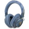 Słuchawki nauszne Guess Bluetooth ENC    Metal 4G Logo niebieski