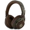 Słuchawki nauszne Guess Bluetooth ENCMetal 4G Logo brązowy