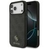 Etui Guess 4G Small Classic Logo MagSafe do iPhone 17 Pro Max czarny