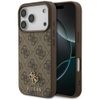 Etui Guess 4G Small Classic Logo MagSafedo iPhone 17 Pro brązowy