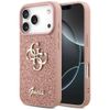 Etui Guess Fixed Glitter Big 4G do       iPhone 17 Pro różowy