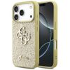 Etui Guess Fixed Glitter Big 4G do       iPhone 17 Pro złoty