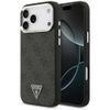 Etui Guess 4G Triangle Logo MagSafe do   iPhone 17 Pro Max czarny srebrny