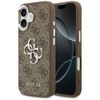 Etui Guess 4G Big 4G Classic Logo do     iPhone 17 brązowy srebrny