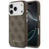 Etui Guess 4G Classic Logo MagSafe do    iPhone 17 Pro brązowy