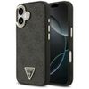 Etui Guess 4G Triangle Logo MagSafe do   iPhone 17 czarny złoty