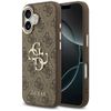 Etui Guess 4G Big 4G Classic Logo doiPhone 17 brązowy złoty