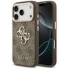 Etui Guess 4G Big 4G Classic Logo do iPhone 17 Pro Max brązowy złoty