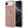 Etui Guess Fixed Glitter Big 4G do       iPhone Air różowy