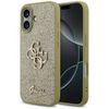 Etui Guess Fixed Glitter Big 4G do       iPhone 17 złoty