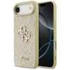 Etui Guess Fixed Glitter Big 4G do       iPhone Air złoty